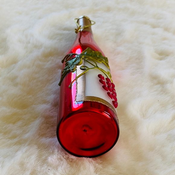 Wine Bottle Christmas Ornament - Picture 5 of 5